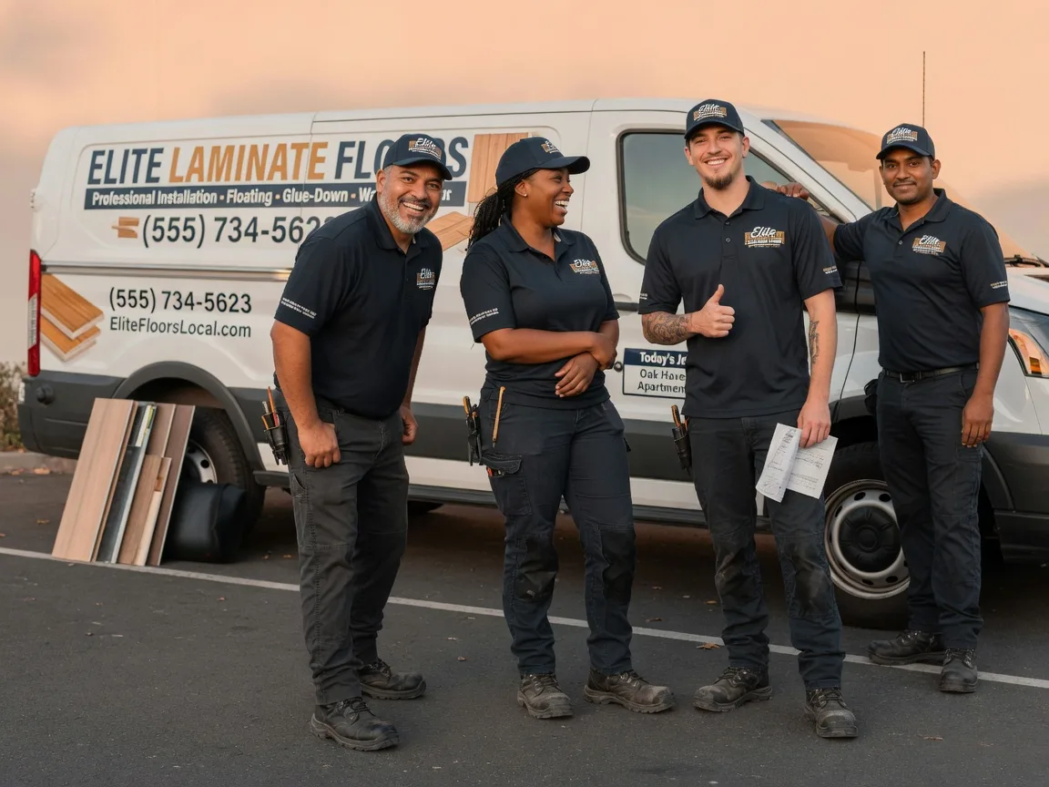 Laminate flooring installation company in Lakota, IA